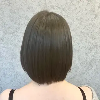ミディアム ☔梅雨対策☔️縮毛 🌈kubo🌈のヘアスタイル