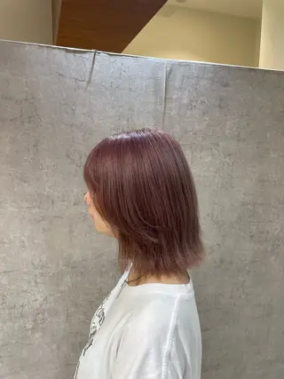 ミディアム カラー メンズ専門/栄/ パーマ特化/ゆうとのヘアスタイル