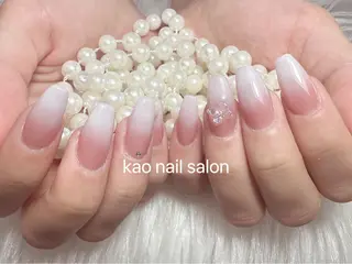 ネイル kao nail マグネット/長さだしのネイルデザイン