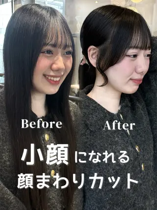 ロング 西田  美侑 /カットモデルのヘアスタイル