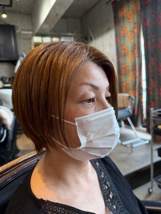 ショート カラー ヘアアレンジ 🍀Ryosuke 🍀のヘアスタイル