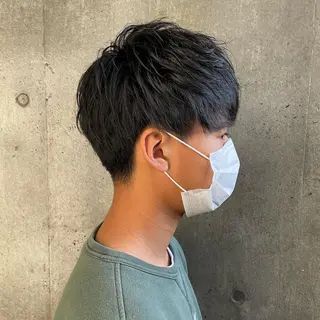 メンズ もりたみかこ 美容師お休み中のヘアスタイル