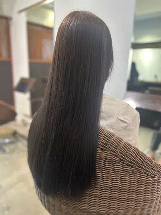 ロング カラー 中台 まゆのヘアスタイル