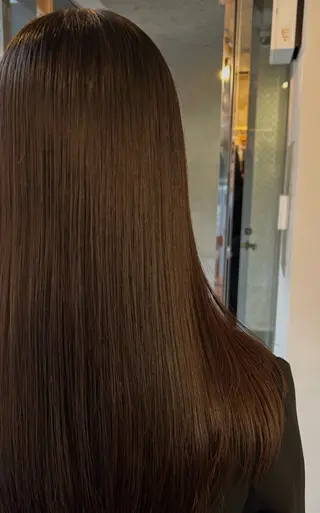 ロング パーマ momona english okのヘアスタイル