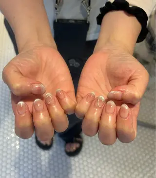ネイル SHELL NAIL ホノカ🤍のネイルデザイン