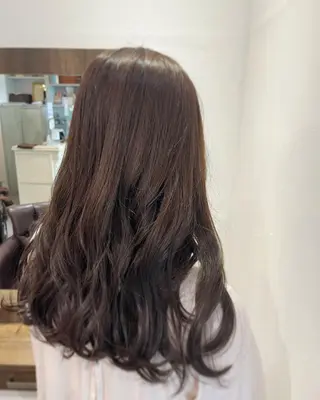 ロング カラー RuLaN AMIのヘアスタイル