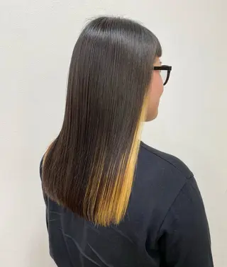 セミロング 美容室ブランシュ 中島店🔆のヘアスタイル