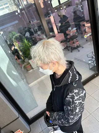 ロング カラー 町田ブリーチ特化 MANATOのヘアスタイル