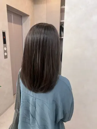 ミディアム 山中 欧輔のヘアスタイル