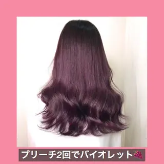 セミロング カラー K-POP好き美容師 🇰🇷Kai.Yのヘアスタイル