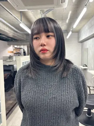 ミディアム カラー 🦄Rena 🦄のヘアスタイル