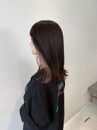 ミディアム 【haRu ハル】 ゴトウハナのヘアスタイル