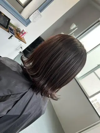 ミディアム Sherry大国町 HIKARUのヘアスタイル