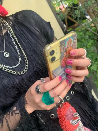 ネイル なぽ ❤︎長さだし / 韓国nailのネイルデザイン