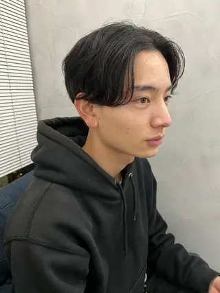パーマ メンズ 表参道メンズカット hikariのヘアスタイル
