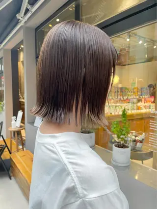 ミディアム カラー HIROKI ” ボブのヘアスタイル
