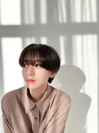 ショート 透明感カラー/ 髪質改善/kuroのヘアスタイル