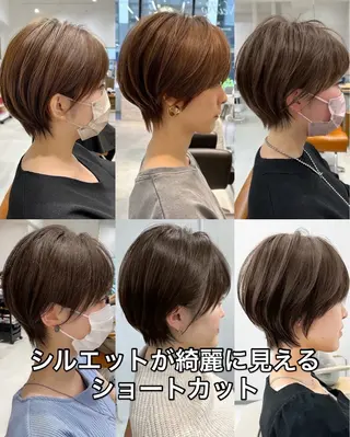 ショート 似合わせショート/ 髪質改善✨遠田✨のヘアスタイル