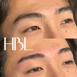 メンズ アイブロウ HBL眉毛&フェイス WAX専門ハルヒラリの眉毛・アイブロウイメージ