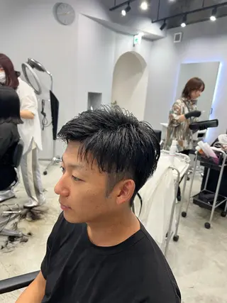 メンズ 南桑 由芽のヘアスタイル