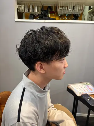 パーマ 田邉 莉陸のヘアスタイル