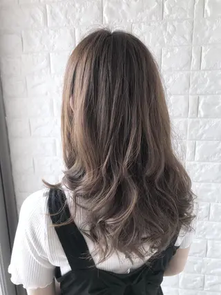 セミロング 縮毛矯正/髪質改善 主税巧一のヘアスタイル