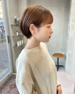ショート カラー 華 /ショート/ボブのヘアスタイル