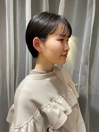 ショート ボブ/ショート 吉田竣のヘアスタイル