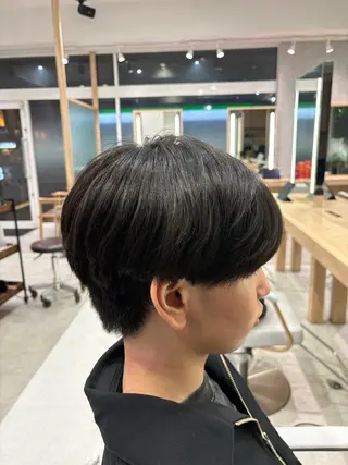 パーマ メンズ 縮毛矯正& 透明感カラー✨レオのヘアスタイル