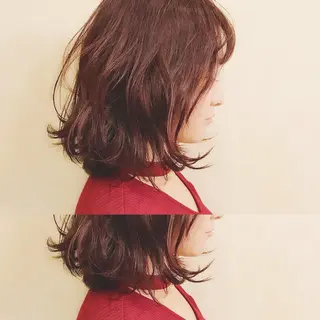 ショート ミディアム セミロング カラー パーマ ヘアアレンジ 前田 敬太のヘアスタイル