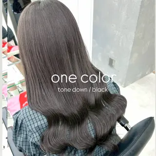カラー ヘアアレンジ 艶カラー┊͙透明感 ┊͙横浜┊͙みゆ🩵のヘアスタイル