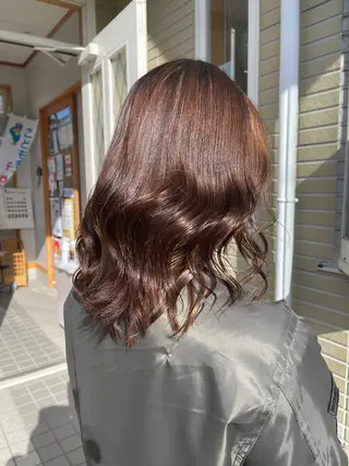 セミロング 髪質改善のプロ✨りな さんのヘアスタイル