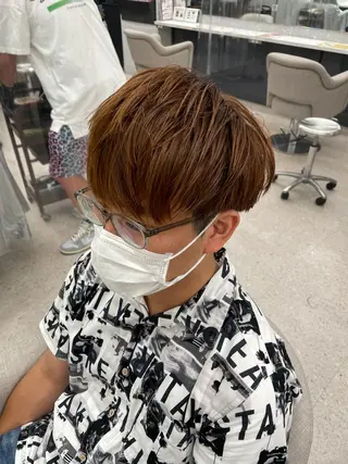メンズ 京都河原町 メンズパーマ助川龍哉のヘアスタイル
