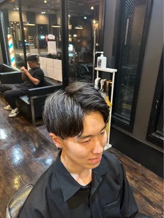 ショート メンズ 🌟夜から通える🌟 メンズ専門店長RENのヘアスタイル