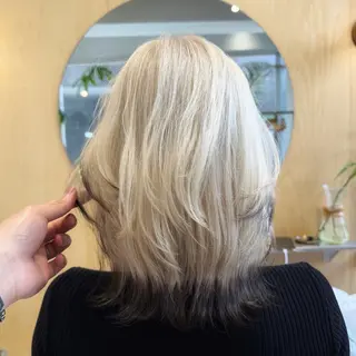 ショート カラー 🌈艶ハイトーン🌈 心を込めます🤝涼介のヘアスタイル