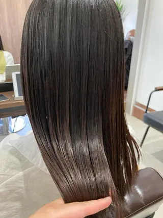 ロング Larry🌼中下 美香のヘアスタイル