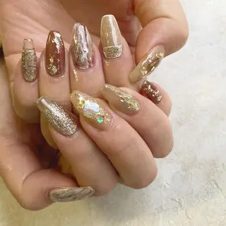 ネイル 小林 束紗のネイルデザイン