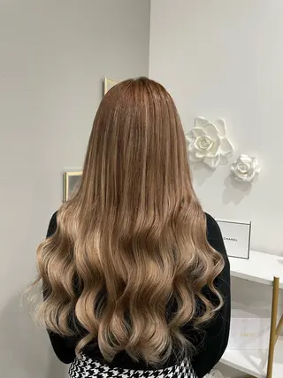 ロング 京都最安価エクステ muuka🦋のヘアスタイル