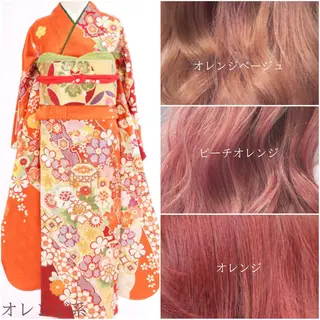 ロング カラー miyu /トレンド カラー×艶髪のヘアスタイル