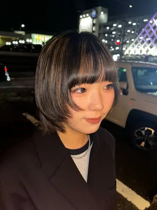 ショート 淡色┊︎ナチュラル 🧁奈那美🧁*.゜のヘアスタイル