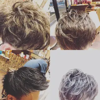 ショート メンズ 小山 真弥のヘアスタイル
