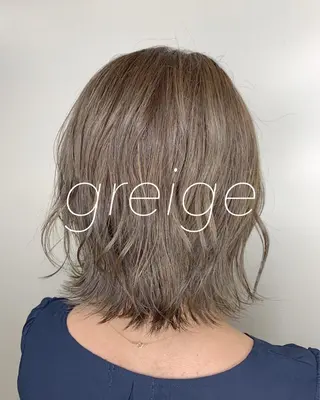ミディアム カラー Hair resort Aiのヘアスタイル
