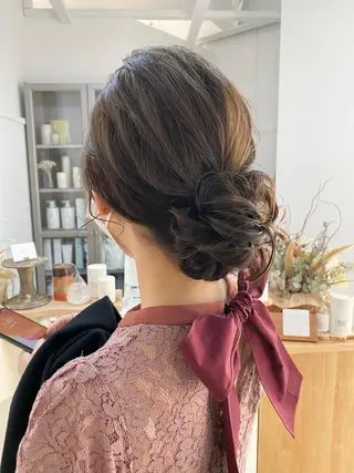 ロング カラー ヘアアレンジ ひなの .のその他イメージ