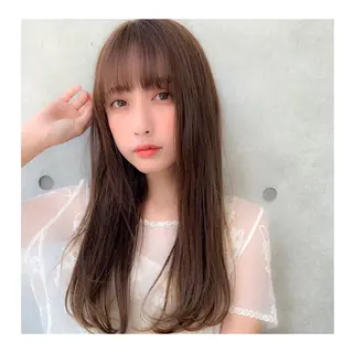 ロング パーマ レイヤーボブ/ボブ 仲川和人のヘアスタイル
