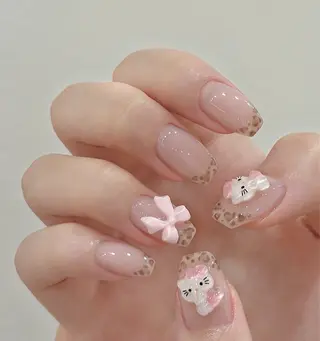 ネイル 🎀PG🩵 ネイルサロンのネイルデザイン