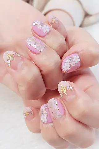 ネイル 手描きアート&推し活 🌟Wisteriaのネイルデザイン