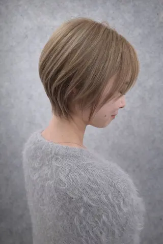 ショート カラー アキヒロ🔸 骨格診断/ショートのヘアスタイル