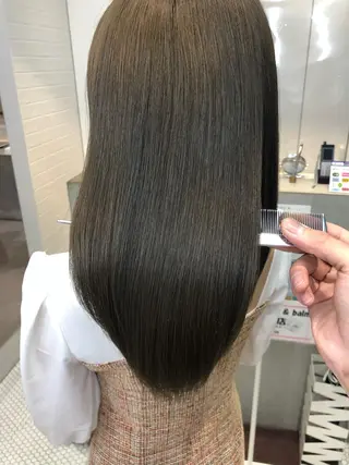セミロング 【髪質改善特化･ 福田航洋】のヘアスタイル