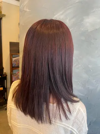 ロング hair make echo滿木あい花のヘアスタイル