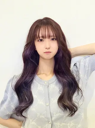 ロング カラー 佐藤 悠生 メンズパーマ.カットのヘアスタイル